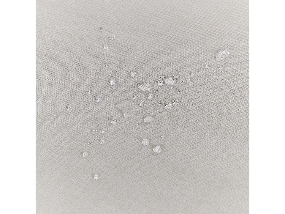 Ensemble de housses de coussins d'extérieur LANCIANO Blanc cassé