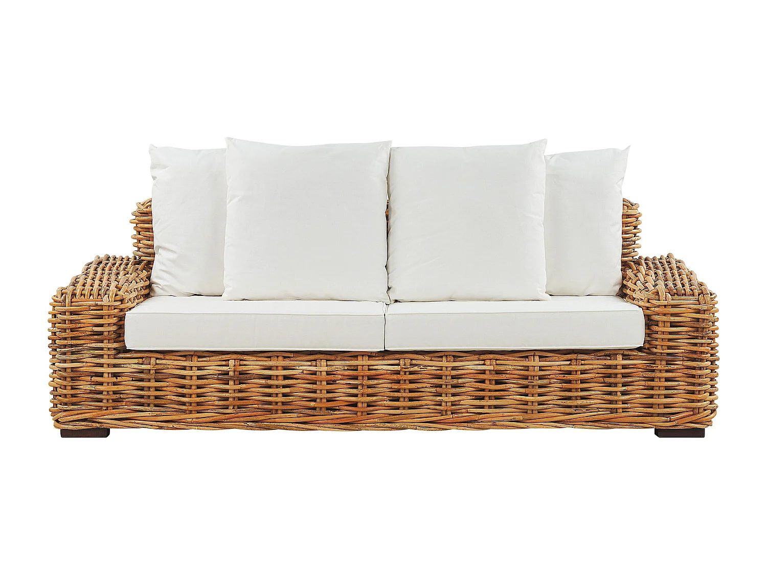 Ensemble de housses de coussins d\'extérieur FORLI Blanc