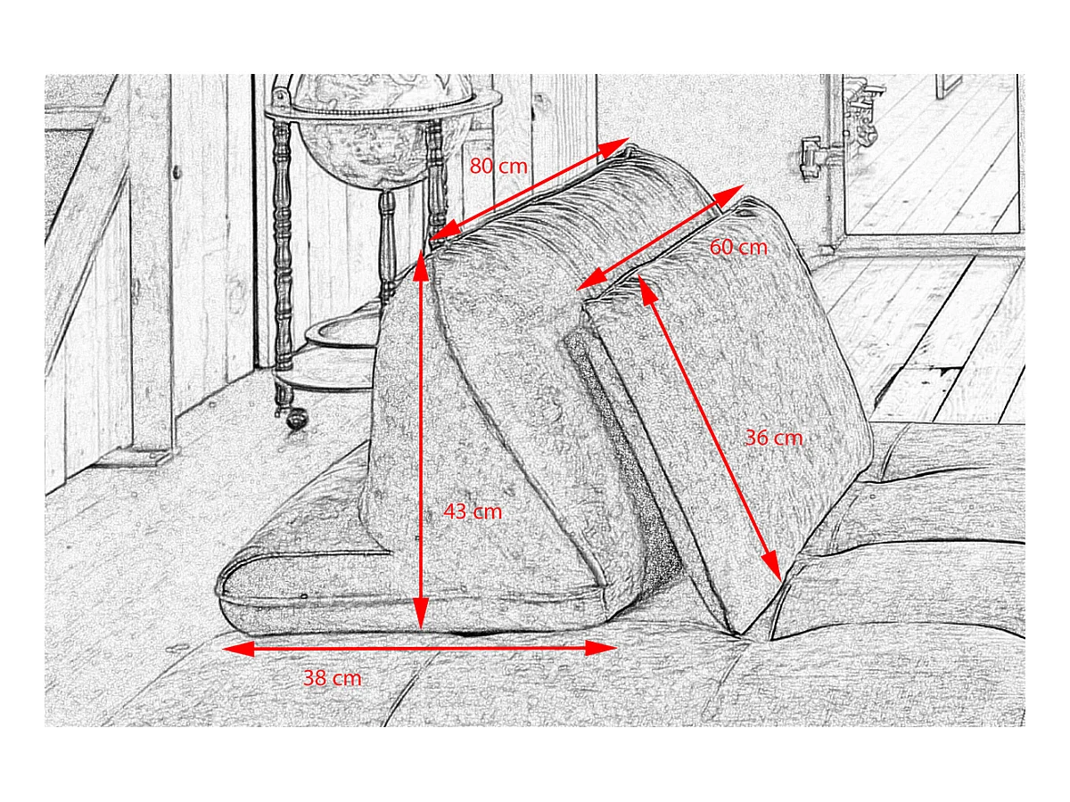 Coussin - or Velours - WIOLO