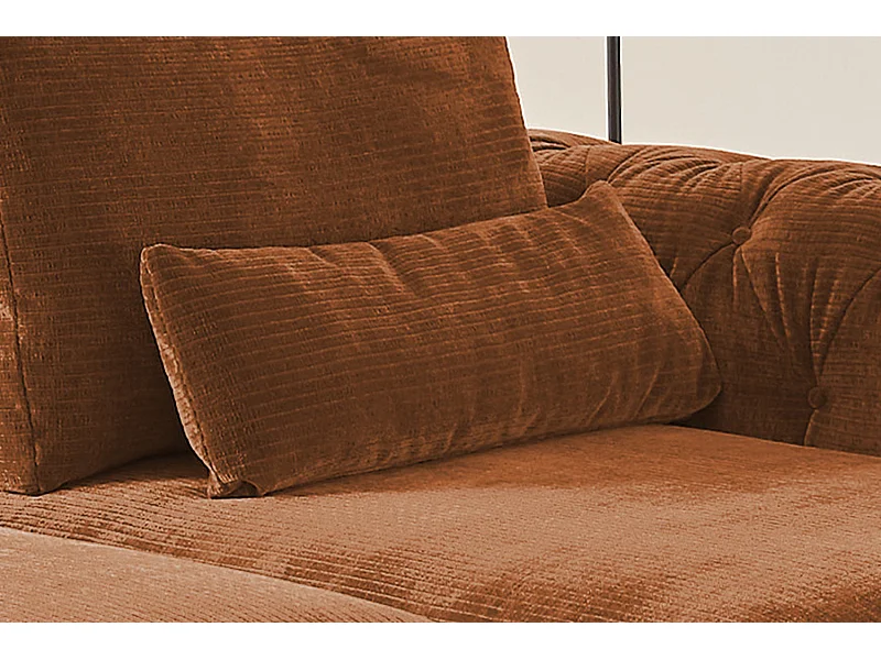 Cuscino - bruno-rossastro Velluto a coste - SEPHI