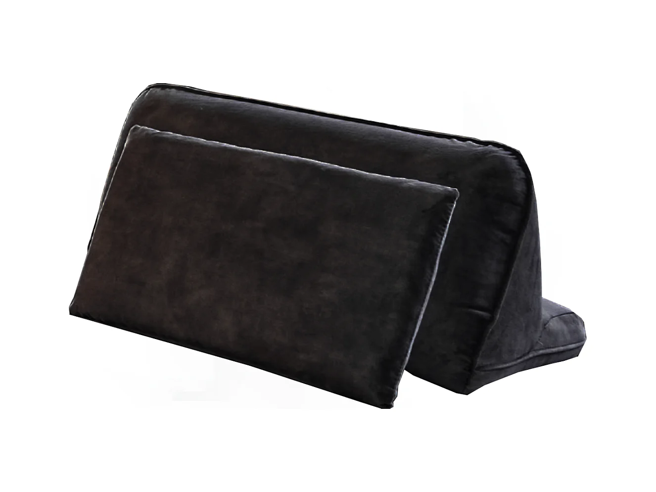 Coussins de dossier - anthracite Velours - WIOLO