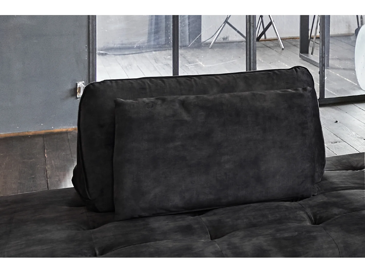 Cuscini schienale - antracite velluto - WIOLO