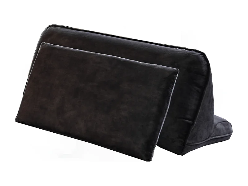 Rückenkissen - Anthrazit Velvet - WIOLO