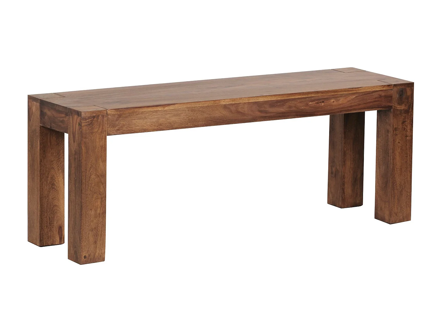 Esszimmer Sitzbank MUMBAI Massiv-Holz Sheesham 120 x 45