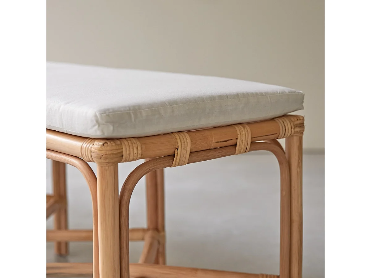 Bank aus Rattanstäben 160 Soa