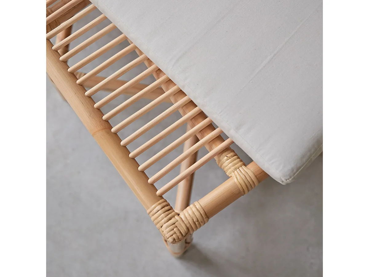 Bank aus Rattanstäben 160 Soa