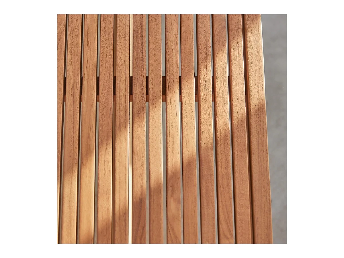Banc en bois de teck massif Fado