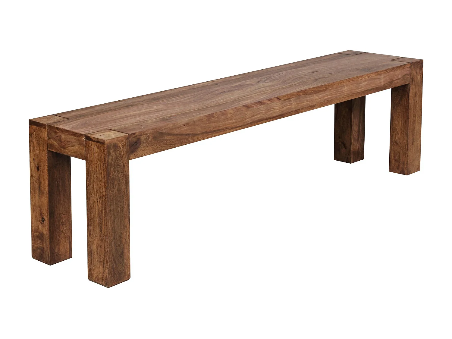 Esszimmer Sitzbank MUMBAI Massiv-Holz Sheesham 160 x 45