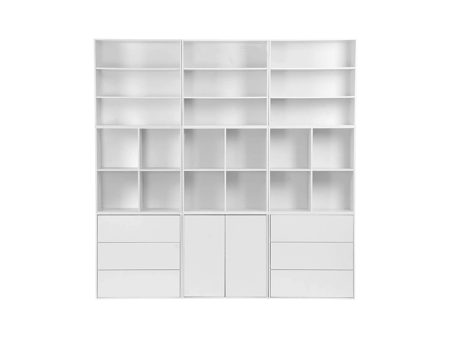 Mensola, libreria, modulo di stoccaggio decorare legno 2 mensole,