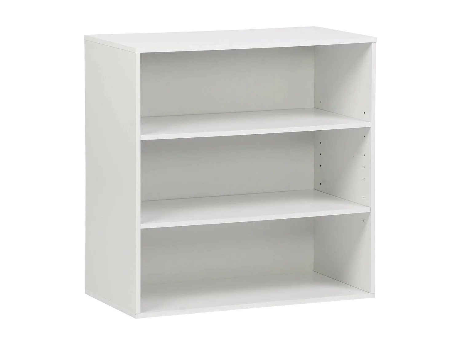 Estantería, biblioteca, módulo de almacenamiento, 3 estantes blanco