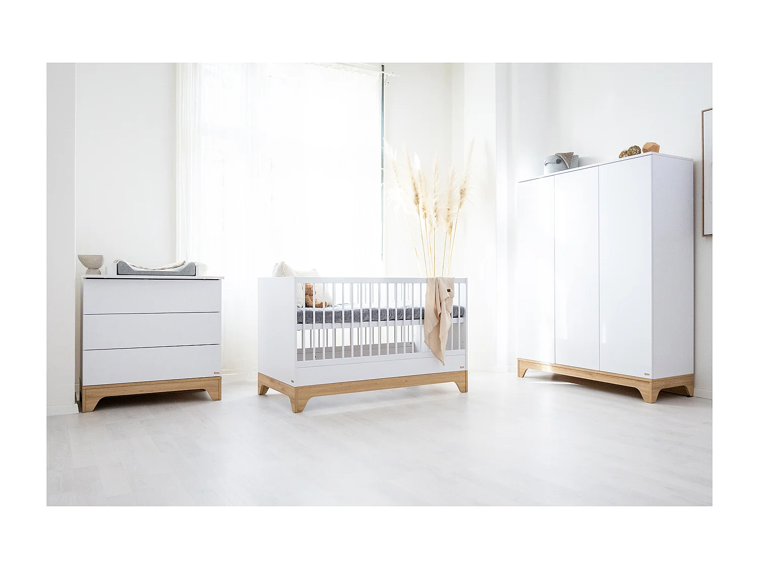 Commode à Langer avec Plan à Langer Amovible - LUMINA