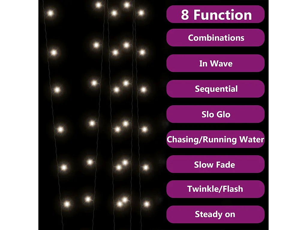 Lampes solaires 2 pcs 2x200 LED Blanc froid Intérieur Extérieur