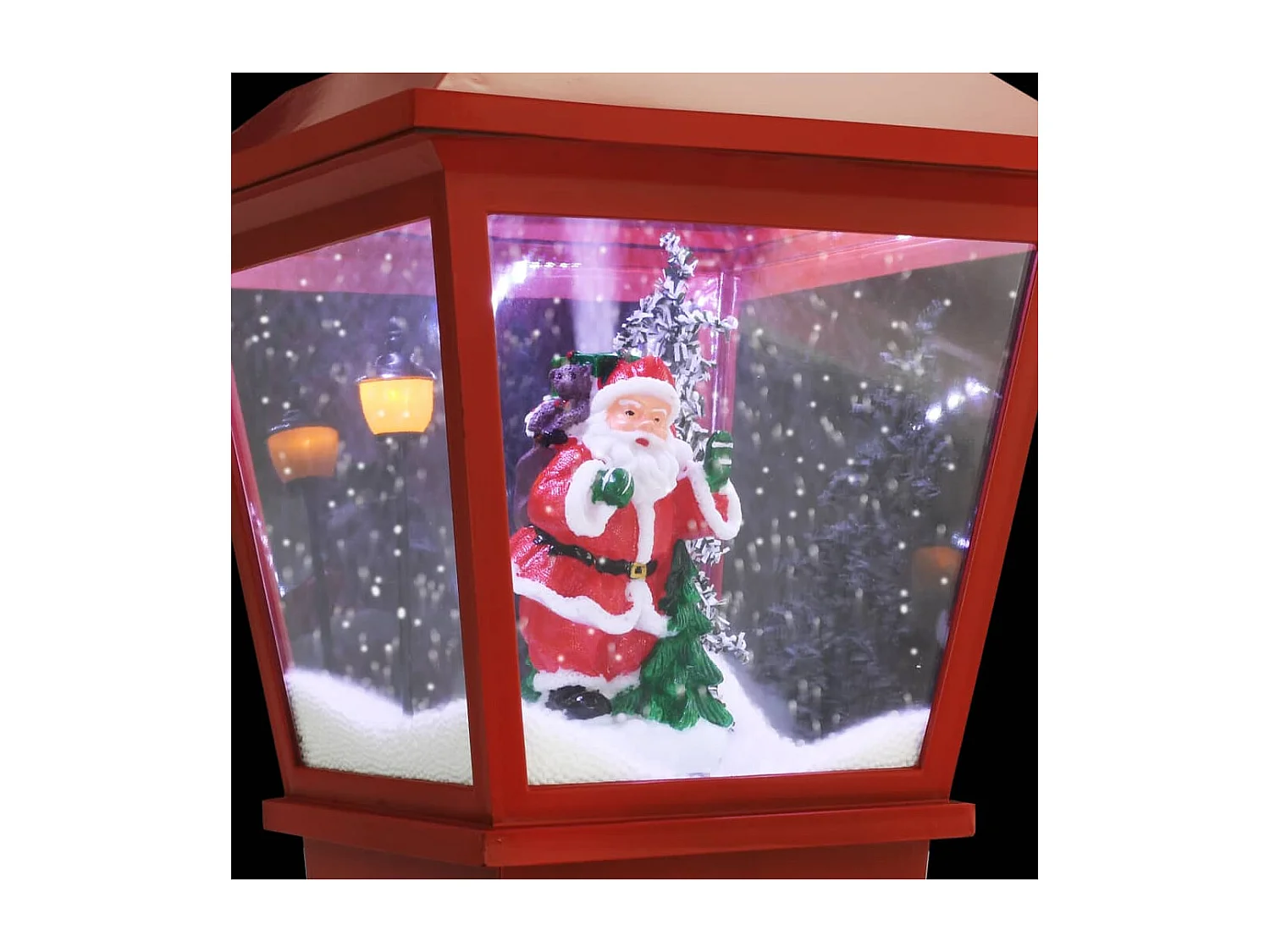Weihnachts-Stehleuchte mit Weihnachtsmann 64 cm LED