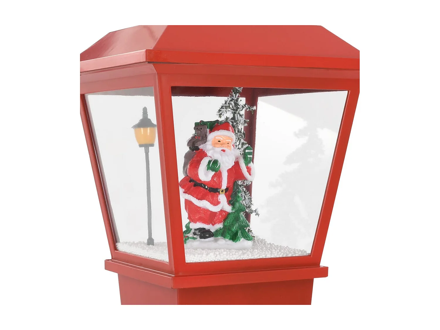 Weihnachts-Stehleuchte mit Weihnachtsmann 64 cm LED