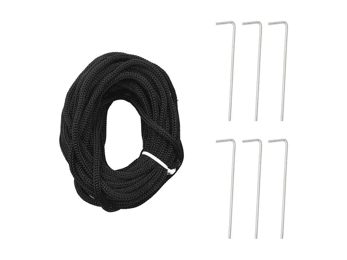 Albero di Natale a LED su Pennone 200 LED Bianco Caldo 180 cm