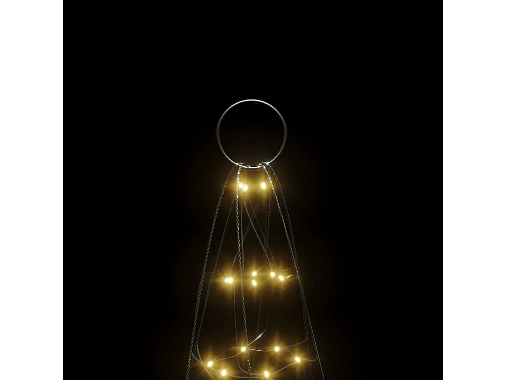 LED-Weihnachtsbaum 200 LEDs Warmweiß 180 cm