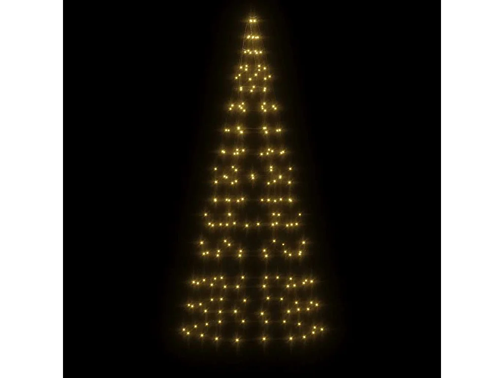 LED-kerstboom 200 LED's warm wit 180 cm