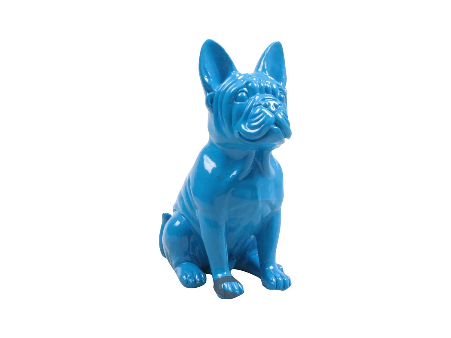 Bouledogue français en résine 20 cm