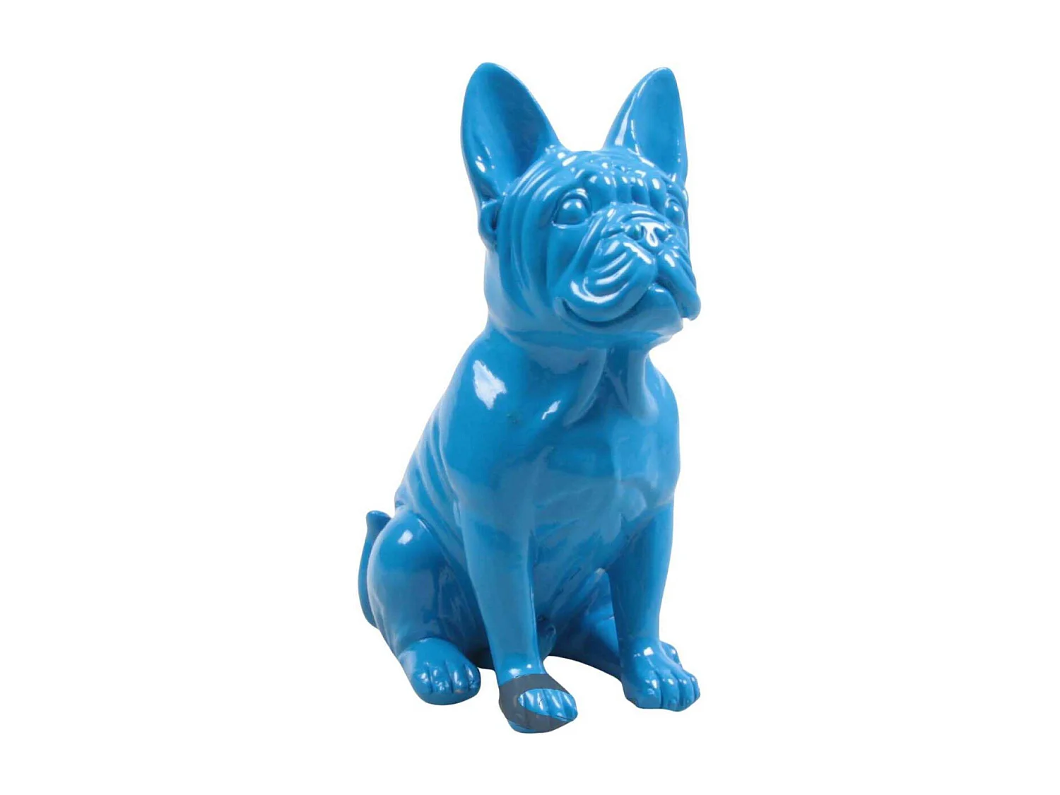 Bouledogue français en résine 20 cm