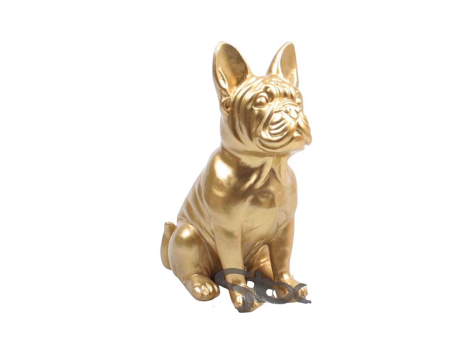 Bouledogue français en résine 20 cm