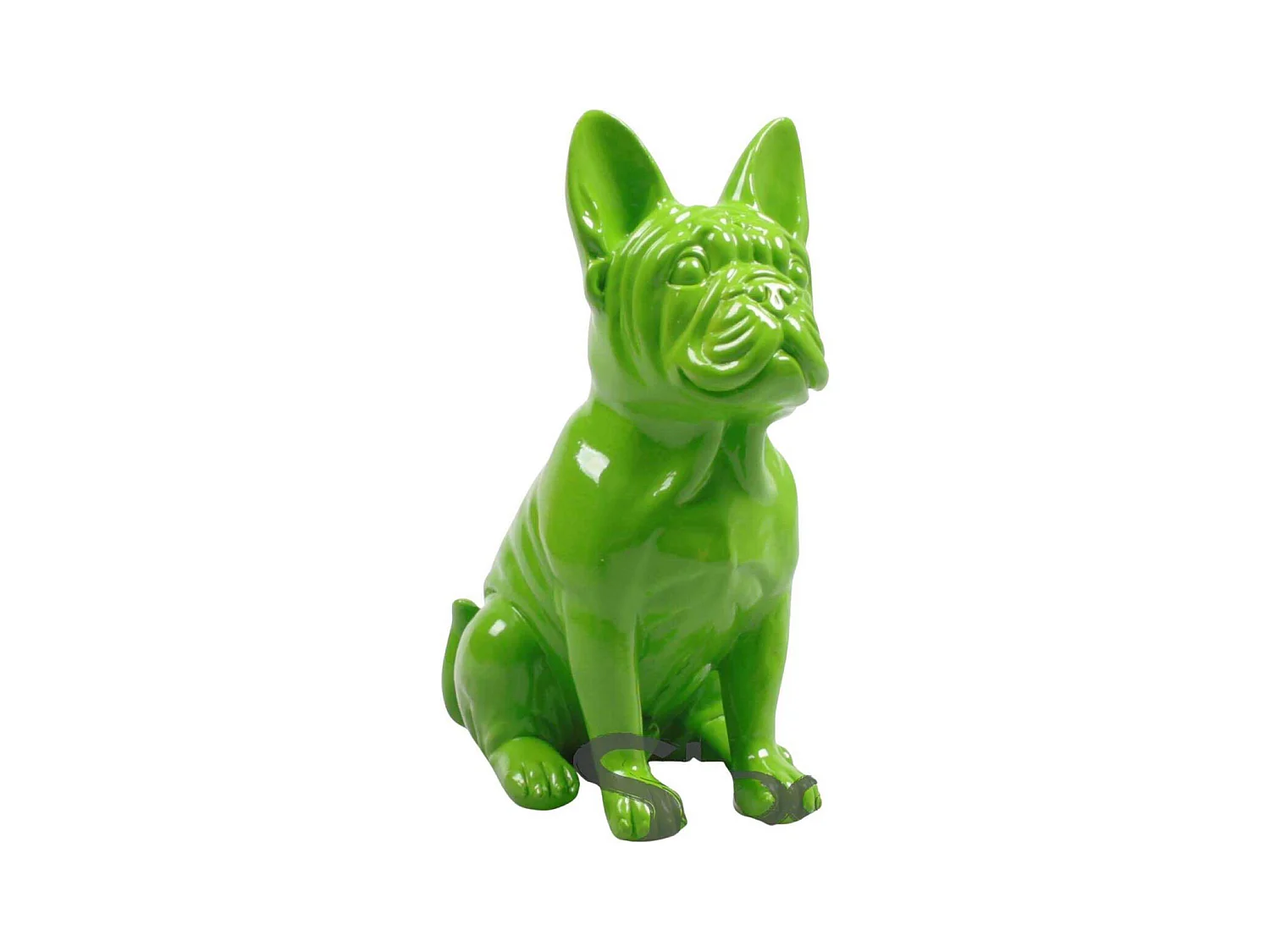 Bouledogue français en résine 20 cm