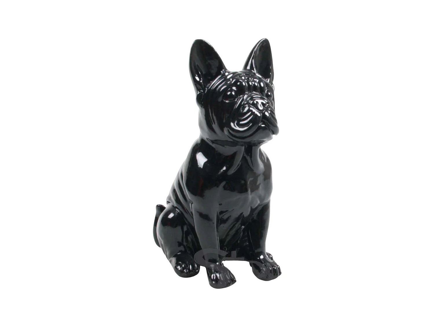 Bouledogue français en résine 20 cm