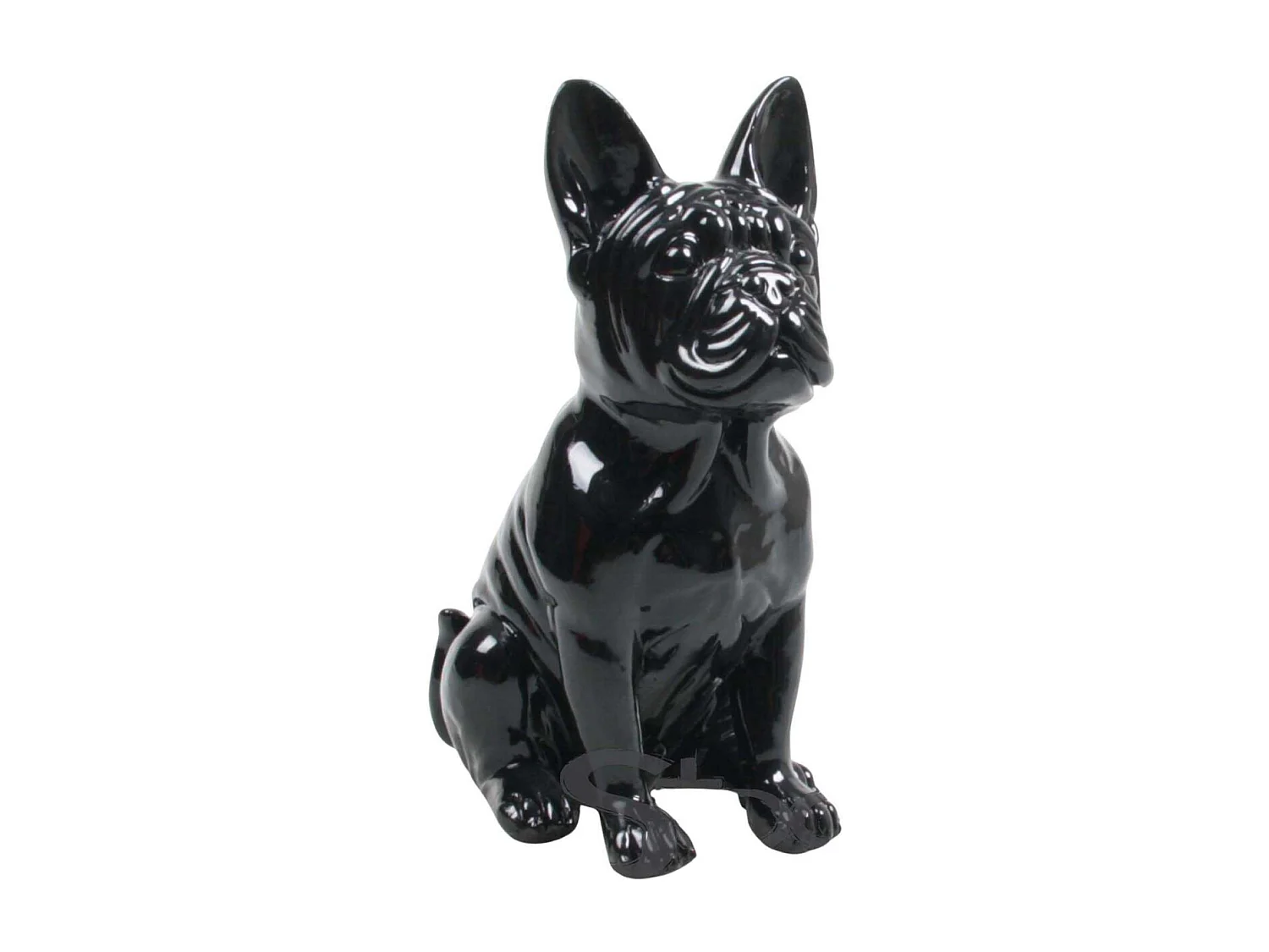 Bouledogue français en résine 20 cm