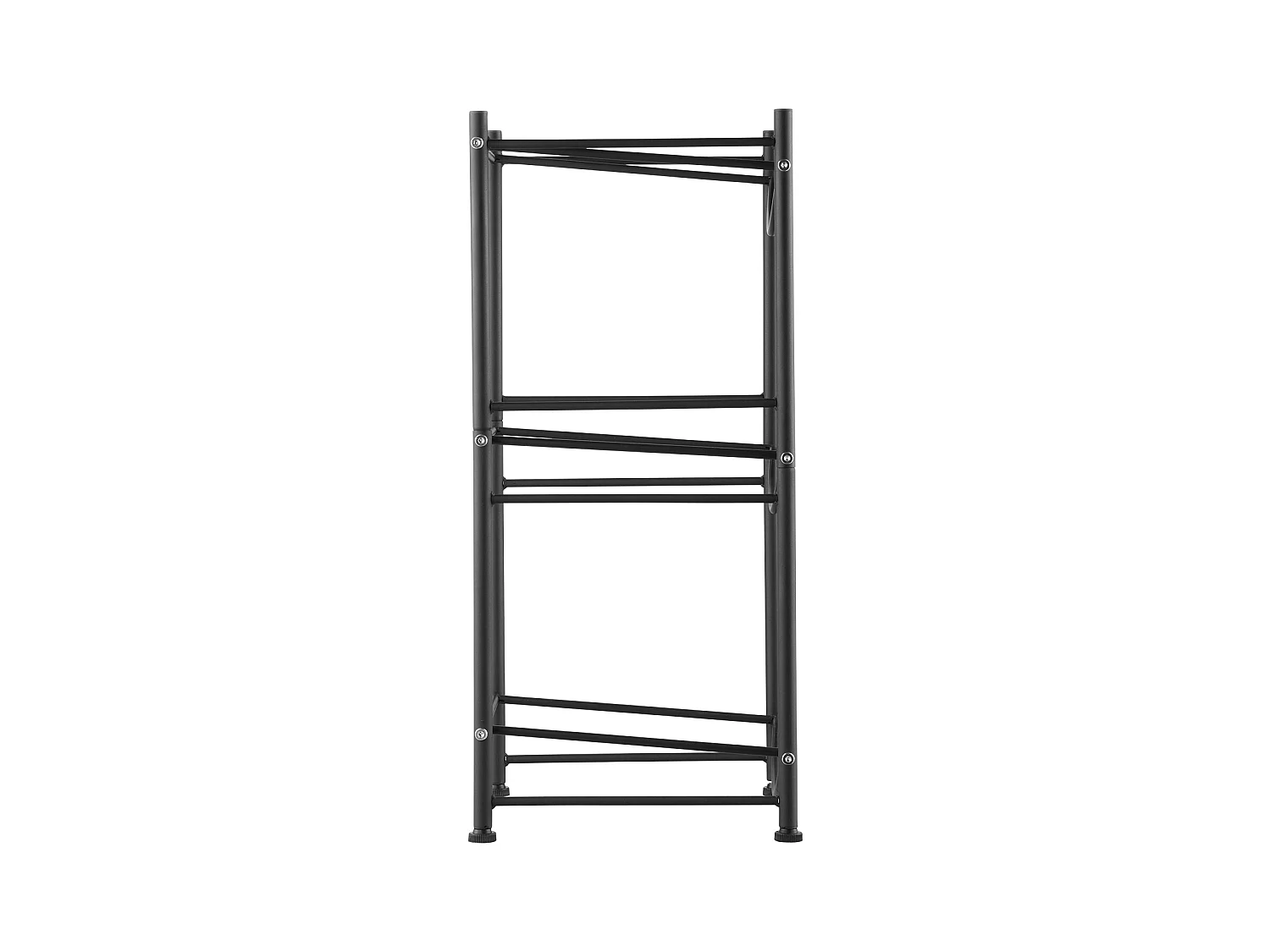 Support pour Carafe à Eau à 3 Niveaux SucceBuy, Support en Rangée Simple pour 3 Bouteilles, Noir