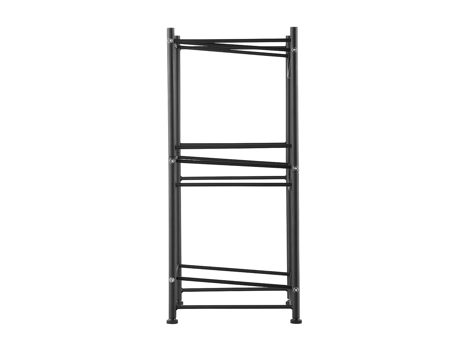 Support pour Carafe à Eau à 3 Niveaux SucceBuy, Support en Rangée Simple pour 3 Bouteilles, Noir