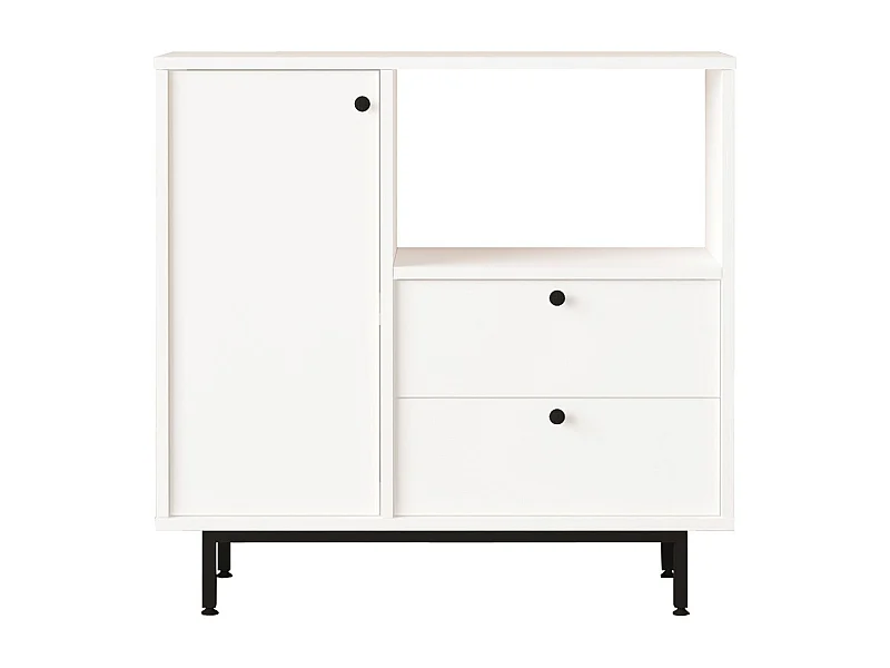 Armario De Cocina Royce 1 Puerta 2 Cajones Blanco