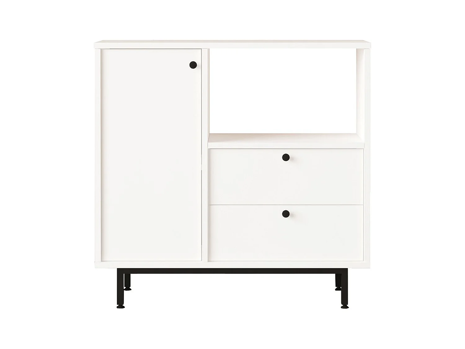 Armario De Cocina Royce 1 Puerta 2 Cajones Blanco