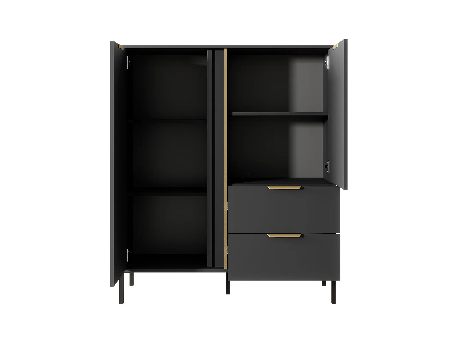 Mobile contenitore 103x123cm antracite MCLK2