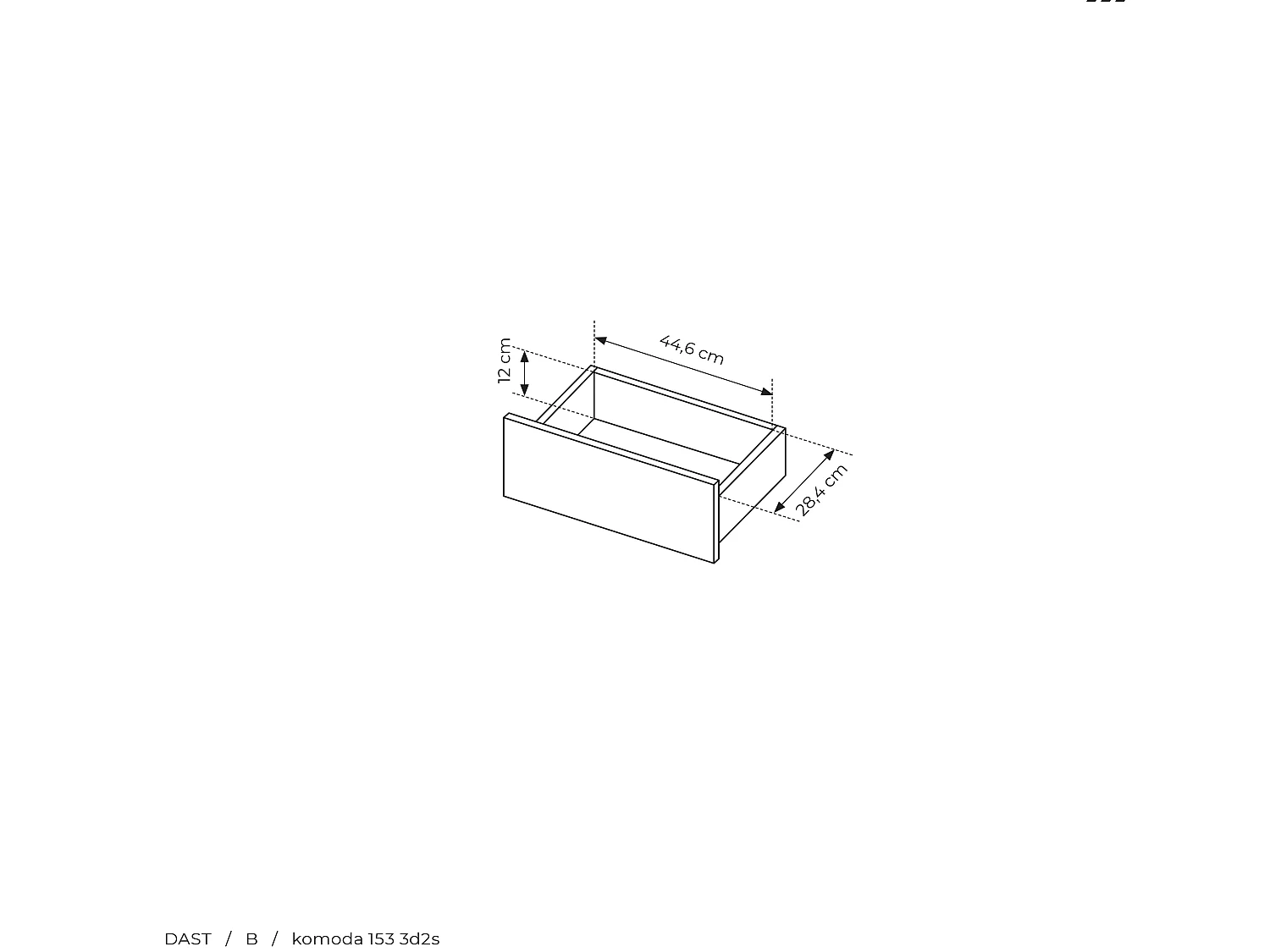 Madia moderna 153x81cm con luce LED  3 ante e 2 cassetti beige MALK6
