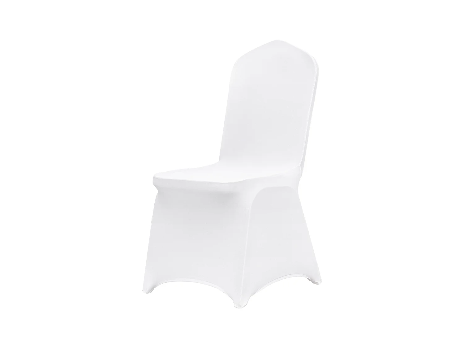 Housses de Chaises Pliantes en Élasthanne Extensible Blanc SucceBuy, Lot de 150 pour Fête de Mariage