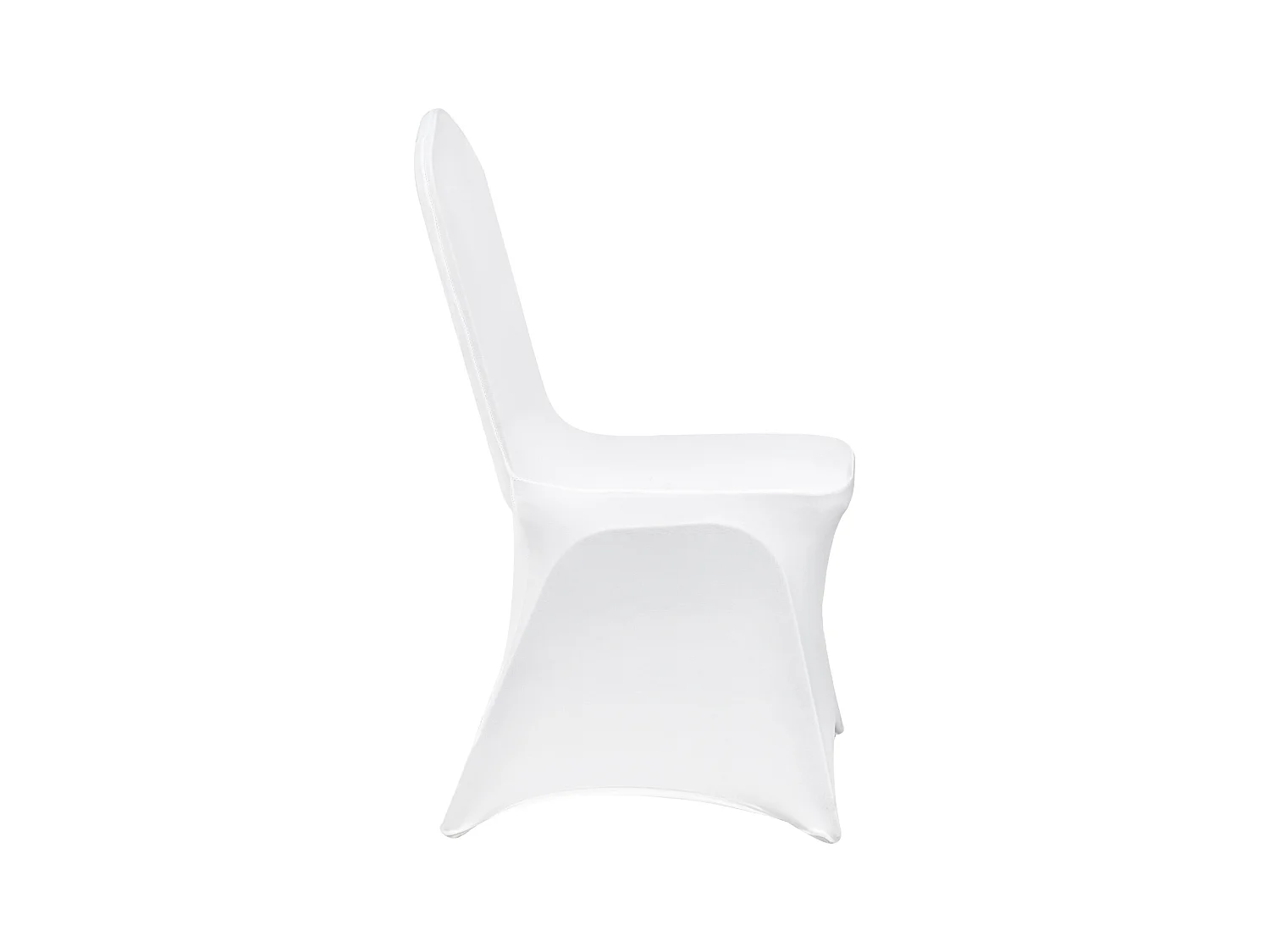 Housses de Chaises Pliantes en Élasthanne Extensible Blanc SucceBuy, Lot de 150 pour Fête de Mariage