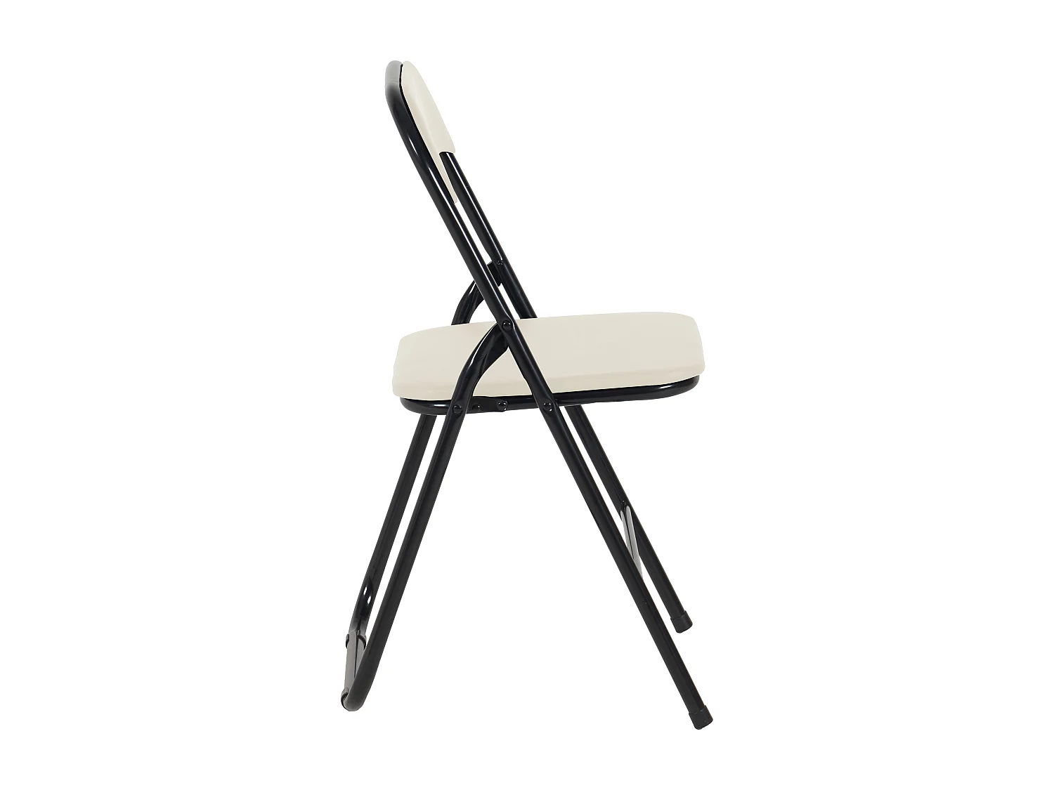 Hooma - Lot de 6 chaises pliantes d'intérieur et confortables en PVC