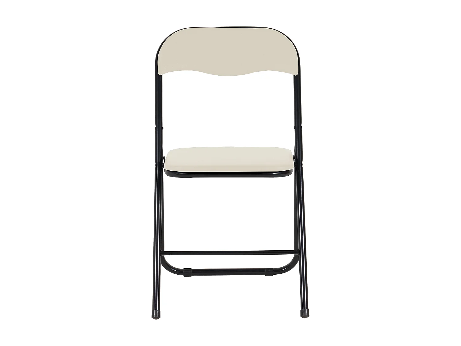 Hooma - Lot de 6 chaises pliantes d'intérieur et confortables en PVC