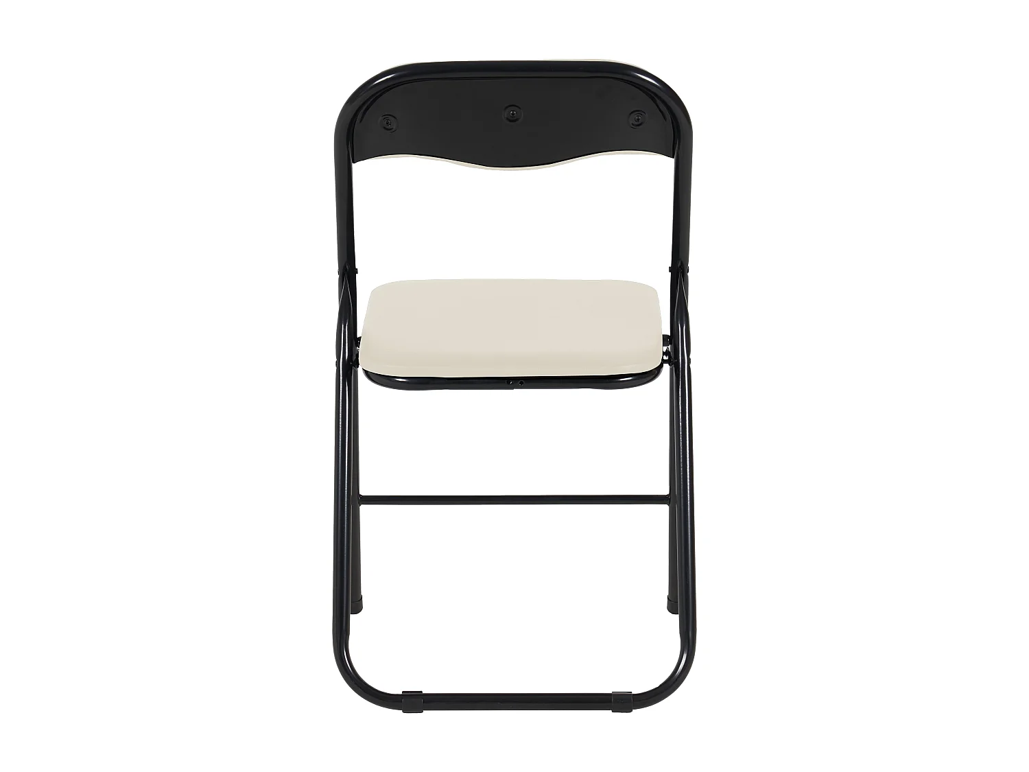 Hooma - Lot de 6 chaises pliantes d'intérieur et confortables en PVC