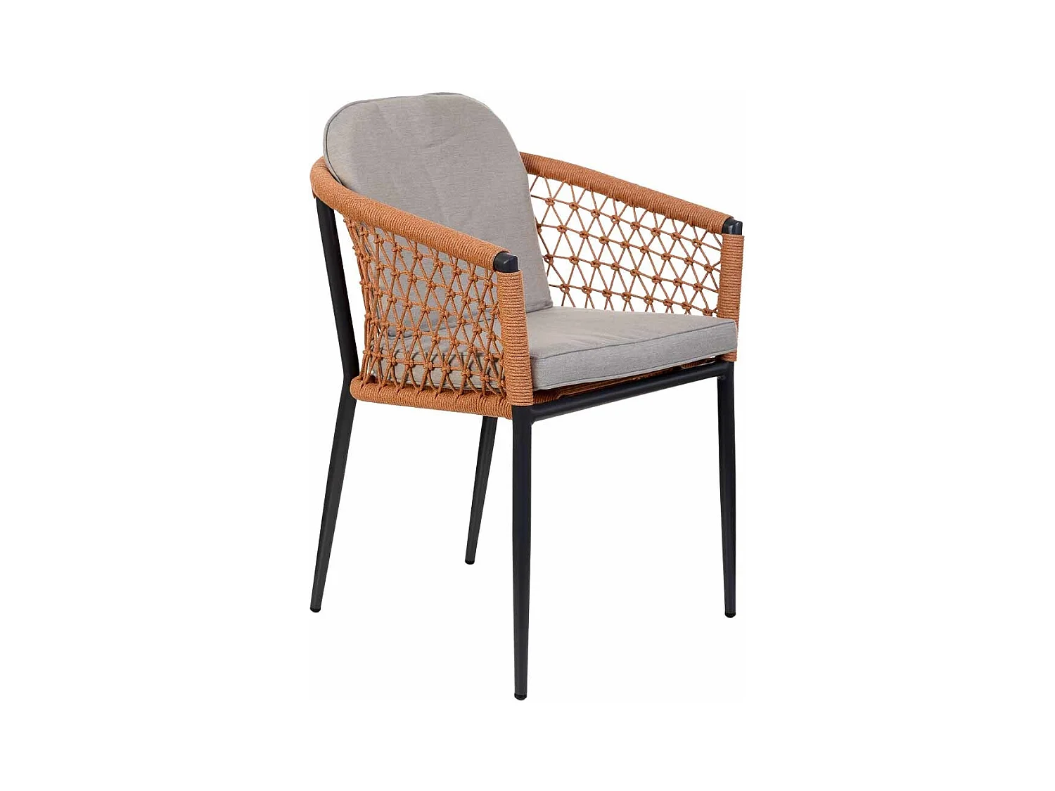 Chaise en corde biege 57x62x79