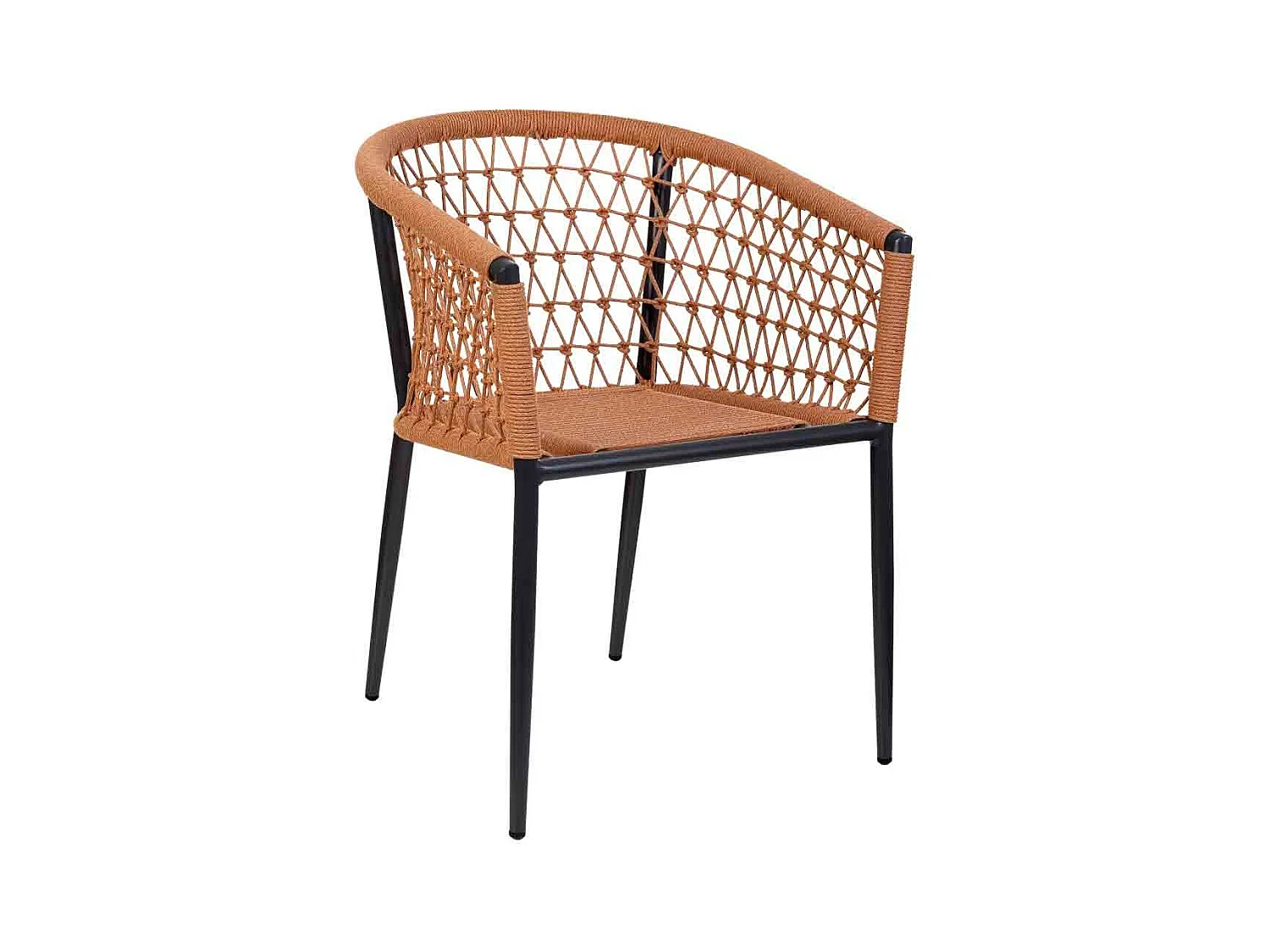 Chaise en corde biege 57x62x79