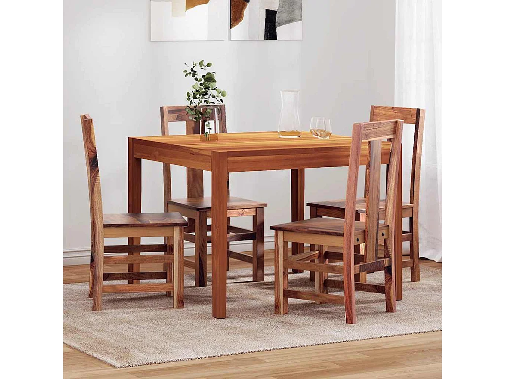 Esszimmerstühle 4 Stk. Massivholz