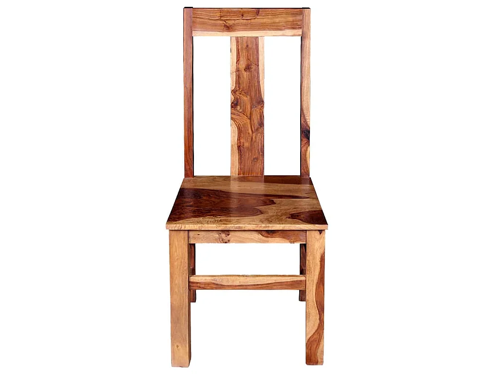 Chaises à manger lot de 4 bois massif