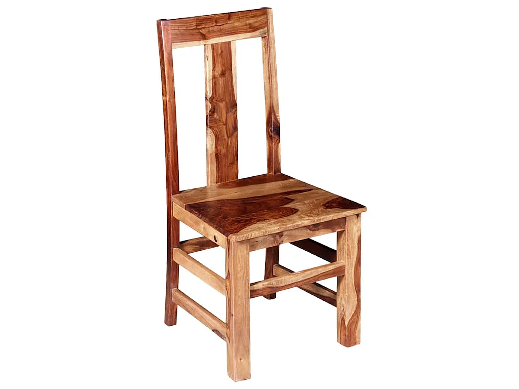 Chaises à manger lot de 4 bois massif