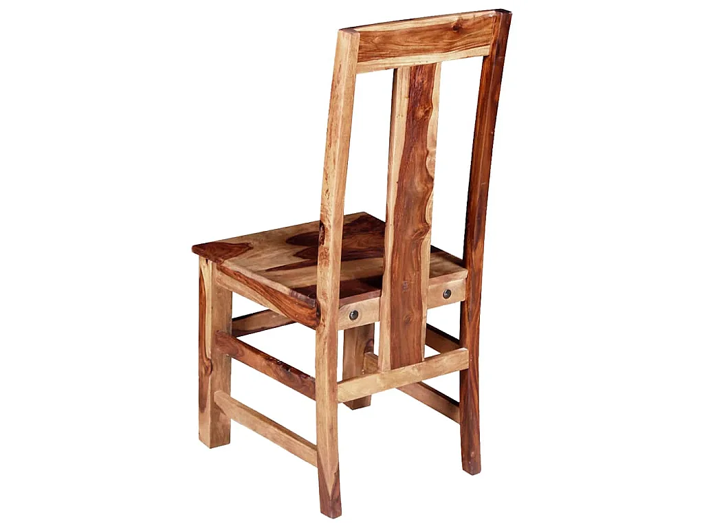 Chaises à manger lot de 4 bois massif