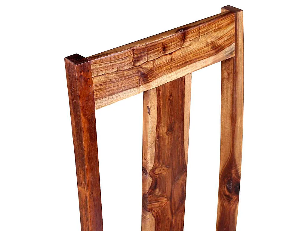 Chaises à manger lot de 4 bois massif