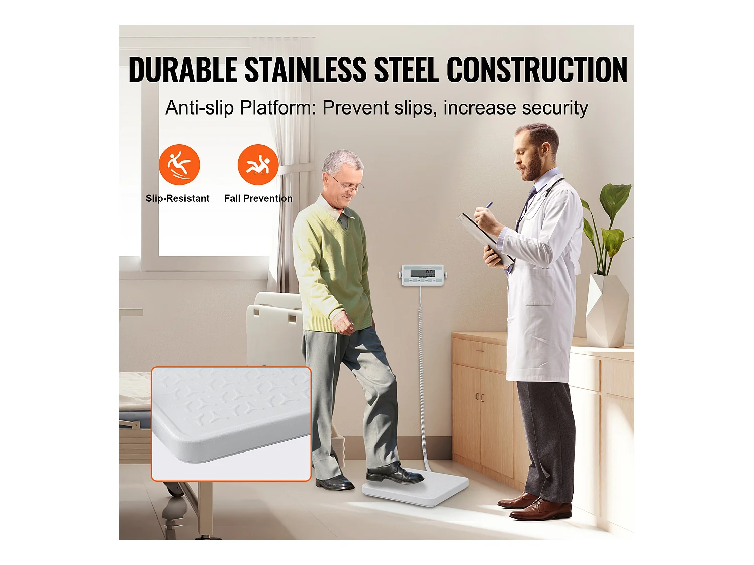 Pèse-personne, SucceBuy Balance Médicale Portable Numérique Professionnelle 200 kg