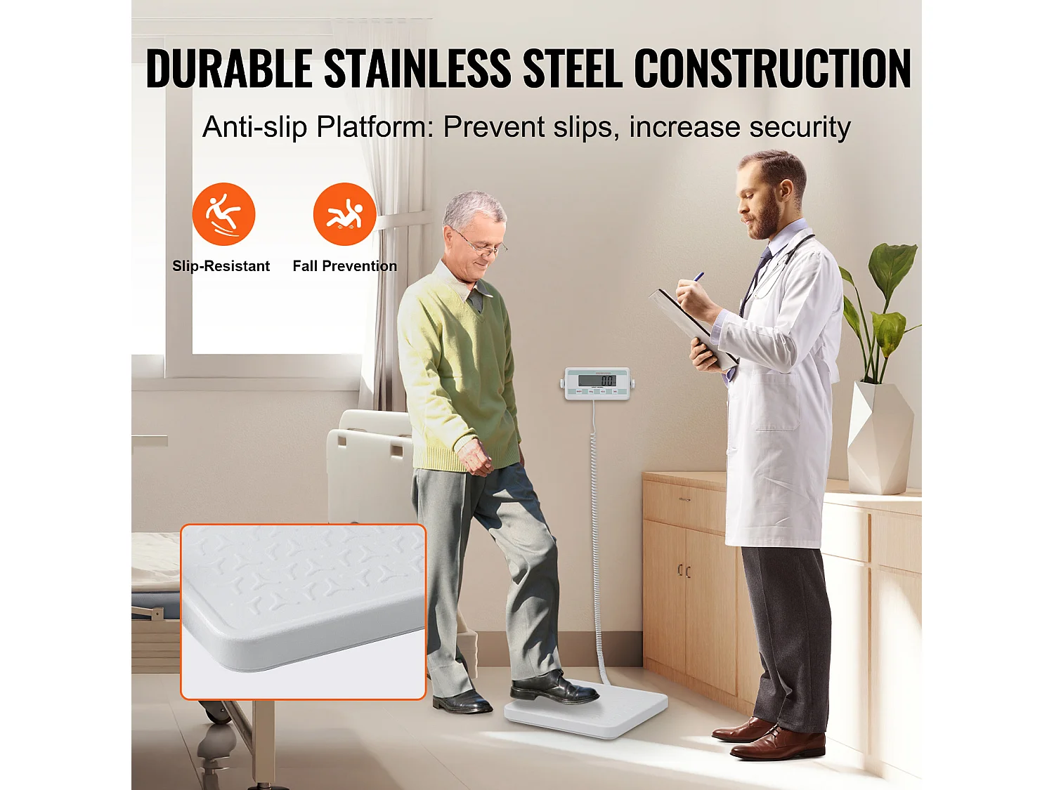 Pèse-personne, SucceBuy Balance Médicale Portable Numérique Professionnelle 200 kg