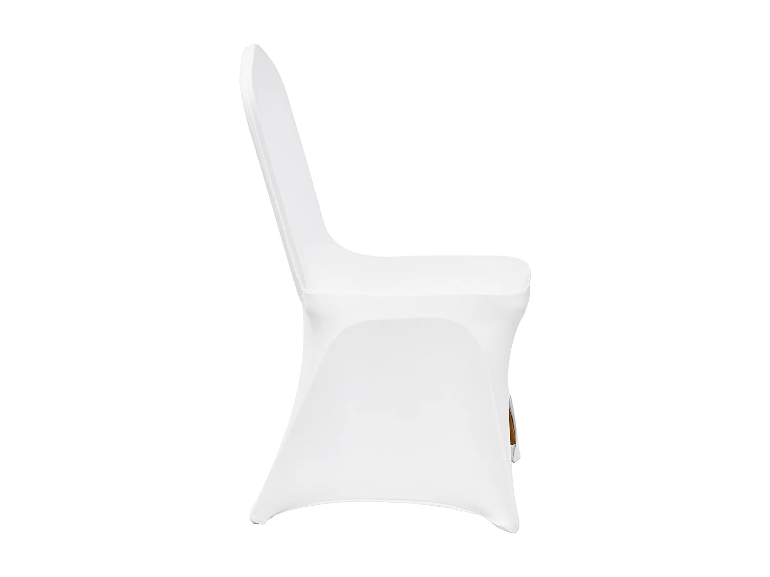 Housses de Chaise en Élasthanne Extensible Blanc SucceBuy, Lot de 100 pour Mariages et Événements