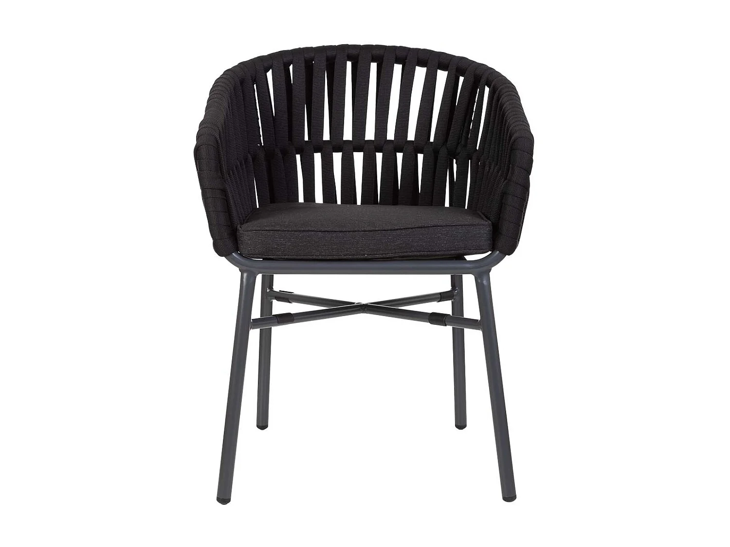 Banco De Forja Negro con estilo y confort único