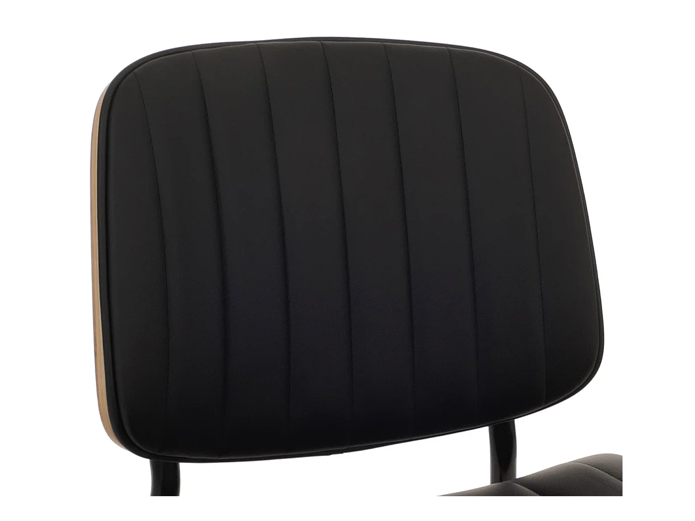 Chaise de salle à manger MCW-O44 (lot de 2),  naturel, noir